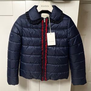 NWT Gucci Kids Quilted Puffer Jacket
